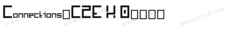Connections_CZE X 0字体转换